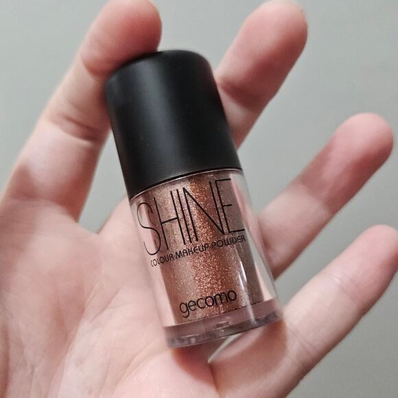 Gecomo Shine Color Makeup Powder FLASHING #04 Bronze ~ Dreamlike MultiFunctional - Picture 2 of 12